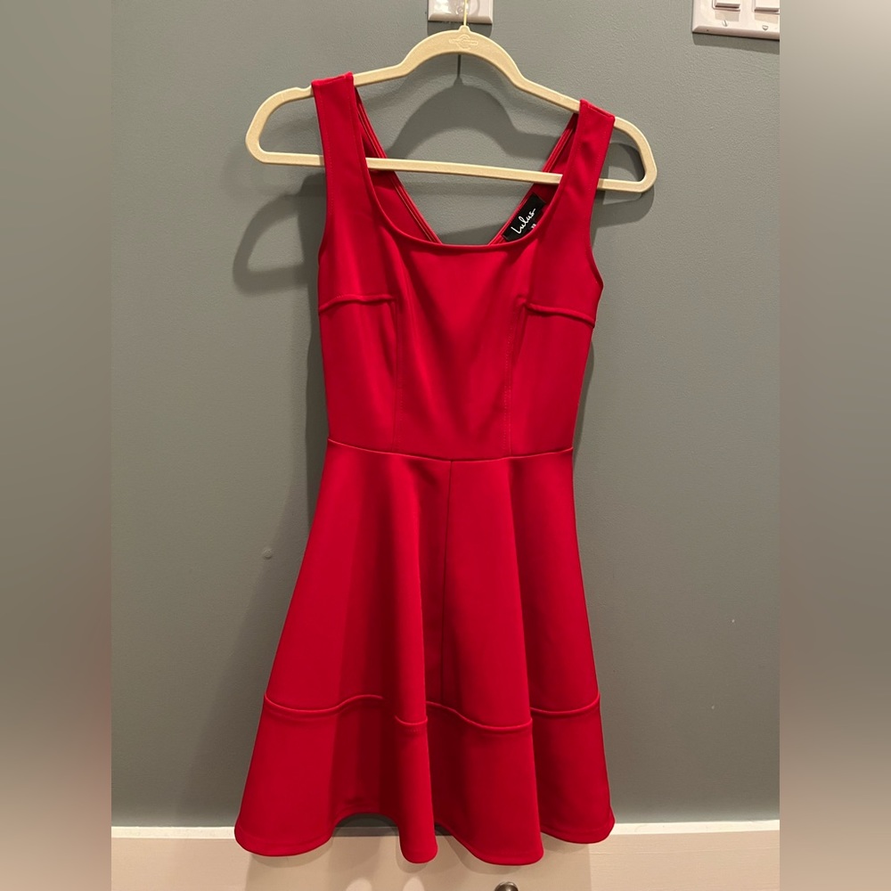 LuLu’s Home Before Daylight Red Dress